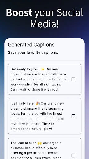 AI Caption Generator Screenshot 2