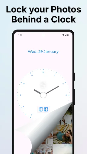 Secret Clock Photo Locker screenshot 1