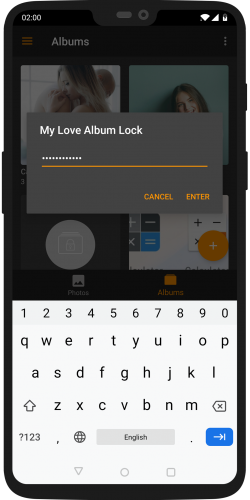 Secret Calculator Album Lock